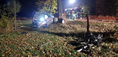 News: LZ-Odenthal Süd, LZ-Odenthal Nord: Verkehrsunfall mit eingeklemmter Person
